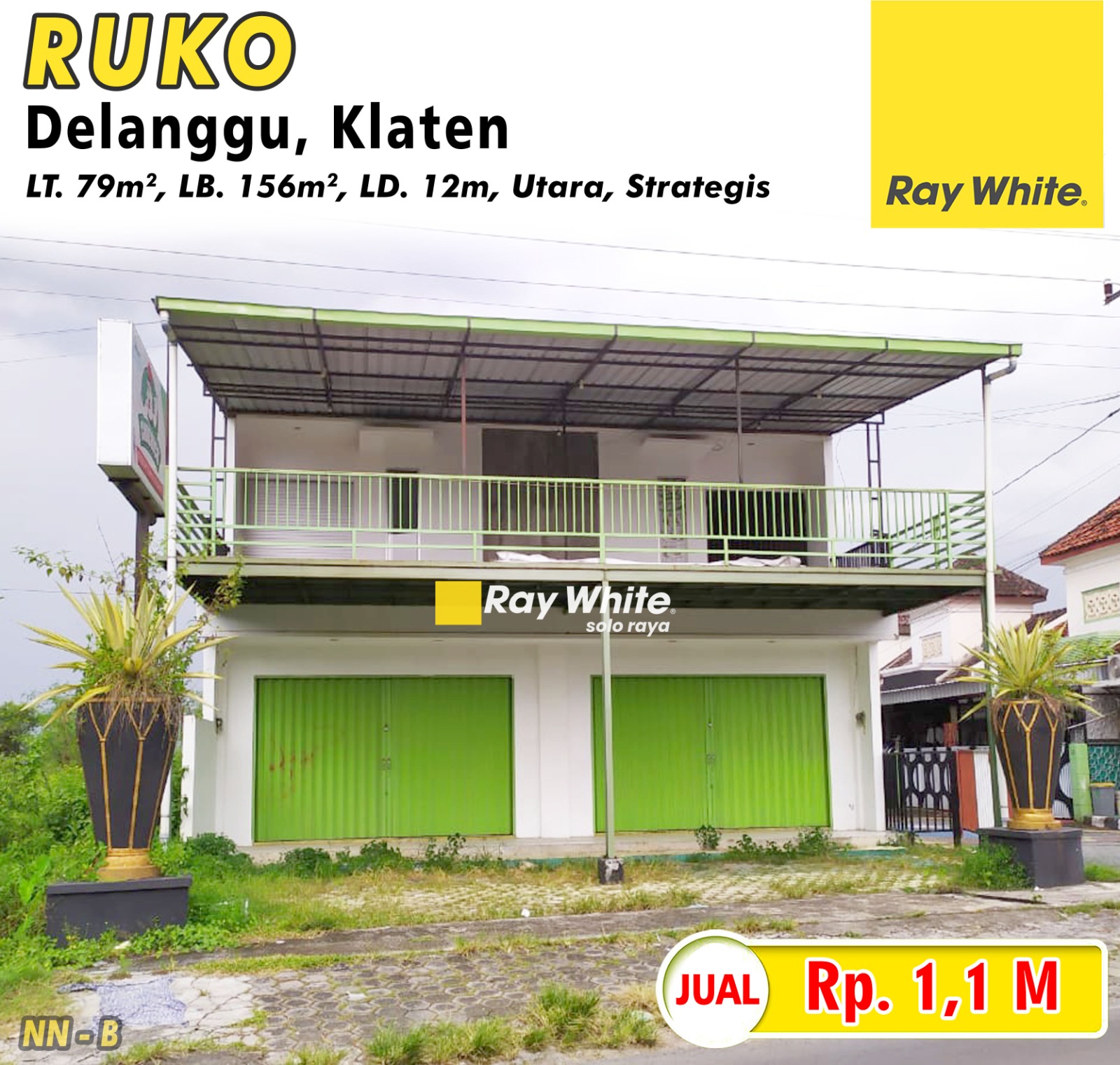 Dijual Ruko Delanggu, Klaten