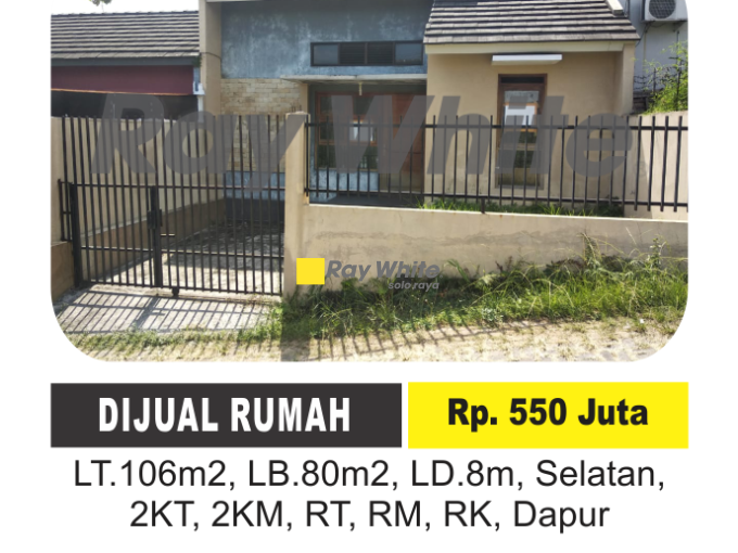 Dijual Rumah Kadipiro, Banjarsari