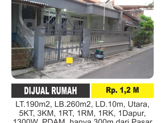 Dijual Rumah Nusukan