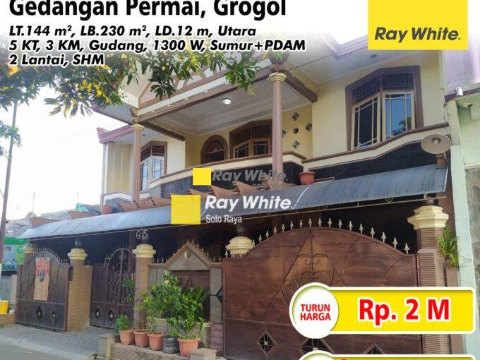 Dijual Rumah Gedangan Permai, Grogol