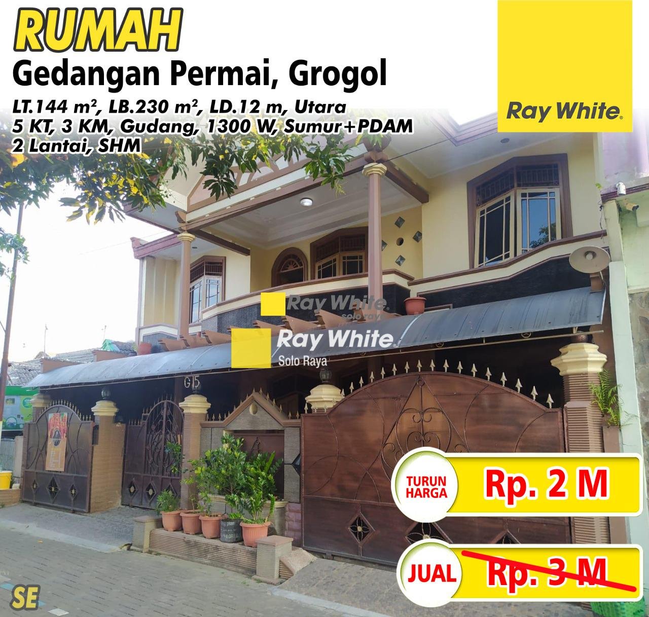 Dijual Rumah Gedangan Permai, Grogol