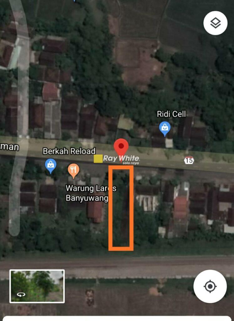Dijual Tanah Kaligunting, Mejayan, Madiun