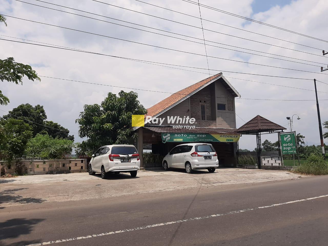 Dijual Rumah Jl. Raya Bekonang-Sukoharjo