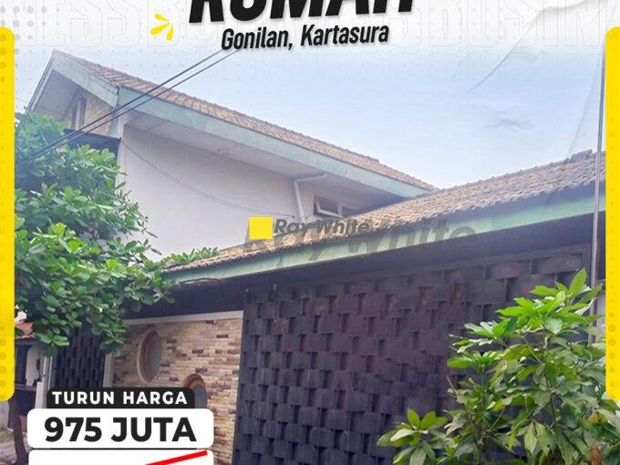 Dijual Rumah Gonilan, Kartasura
