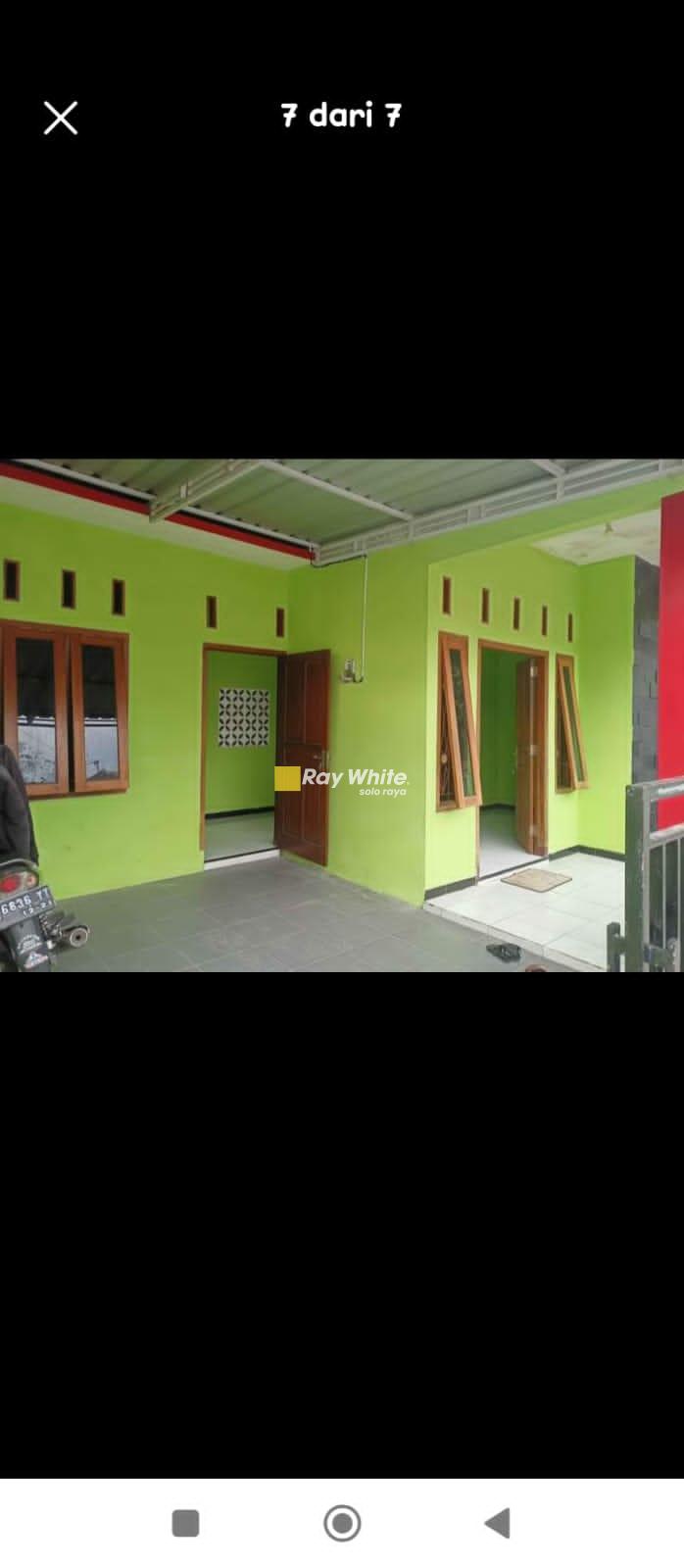 Dijual Rumah Gedongan, Baki