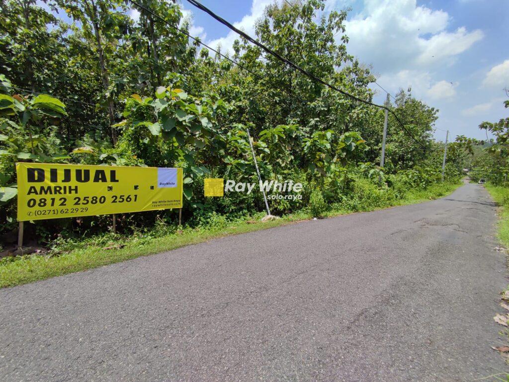 Dijual Tanah Rejosari, Gondangrejo