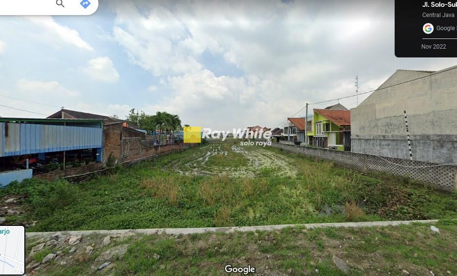 Dijual Tanah Sidorejo, Bendosari, Sukoharjo