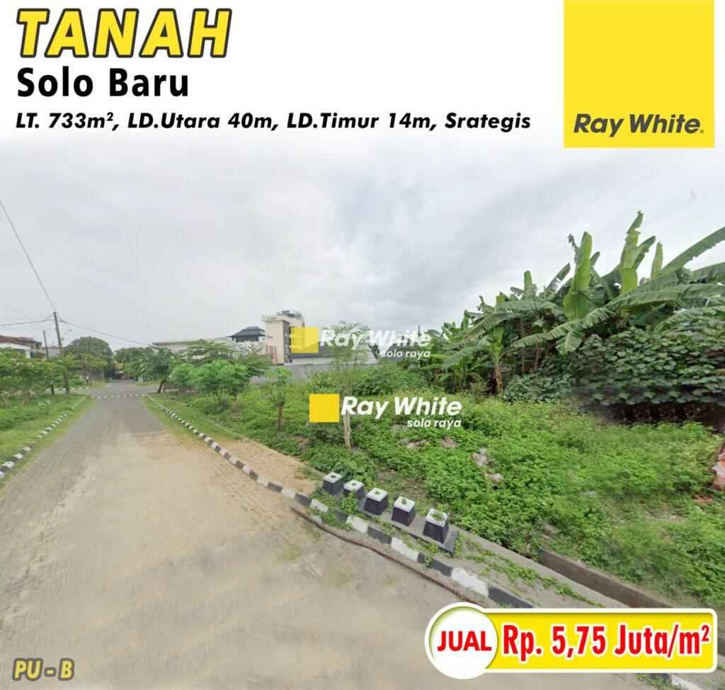 Dijual Tanah di Solo Baru