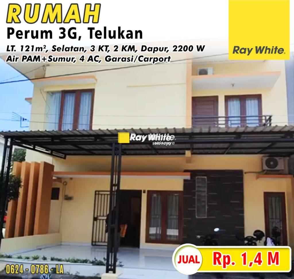 Dijual Rumah 2 Lantai di Perumahan Elite 3G Telukan, Sukoharjo