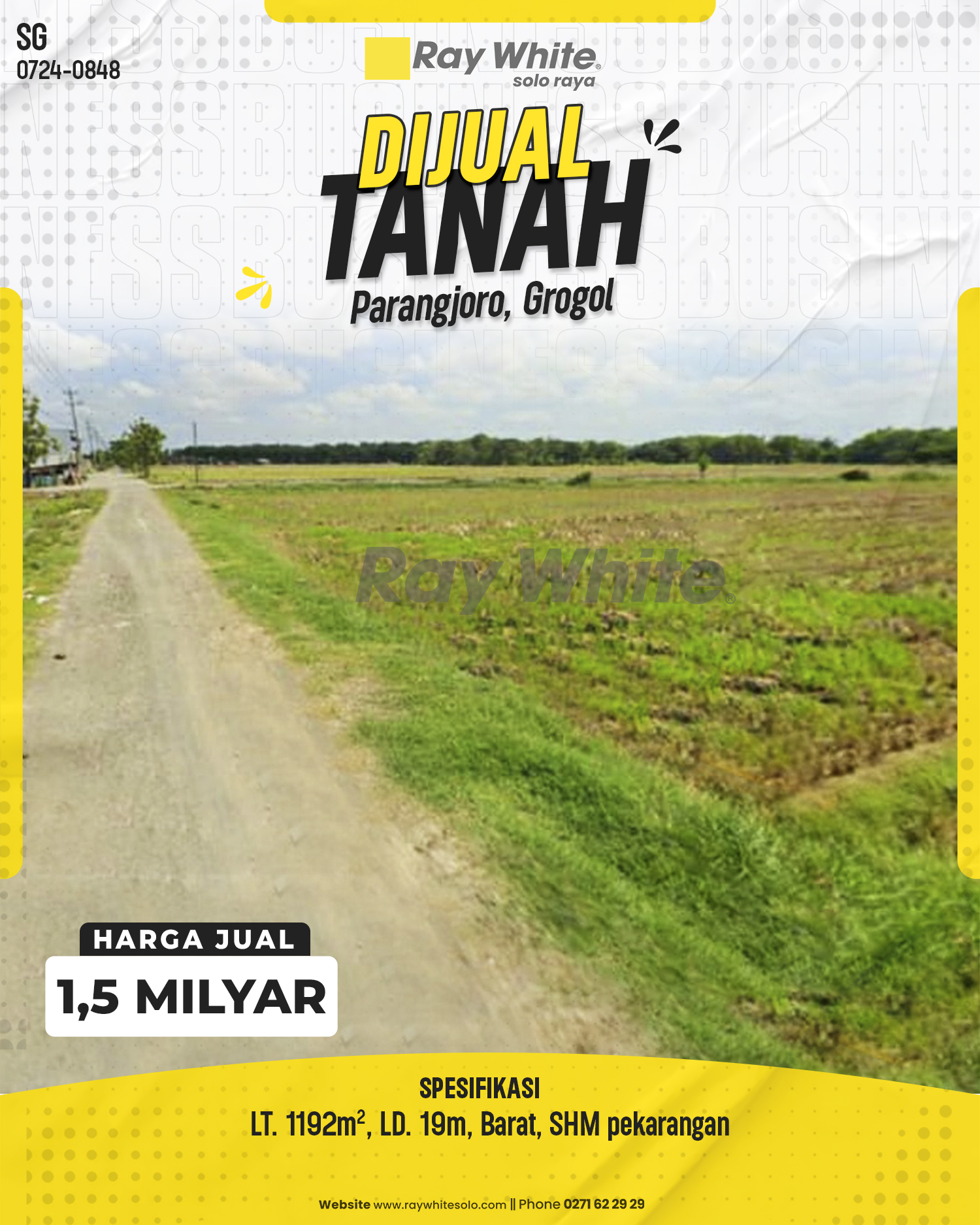 Dijual Tanah di Curidan, Parangjoro