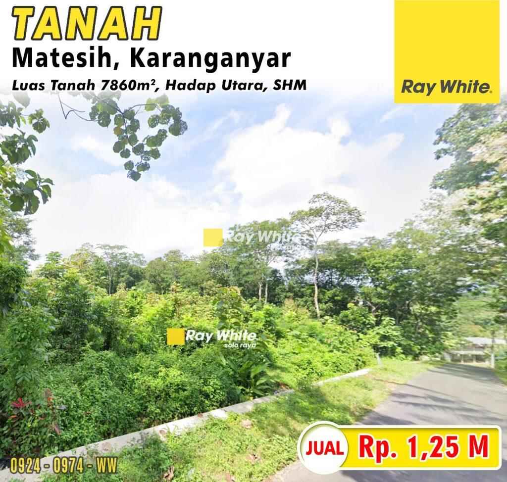 Dijual Tanah di Matesih, Karanganyar