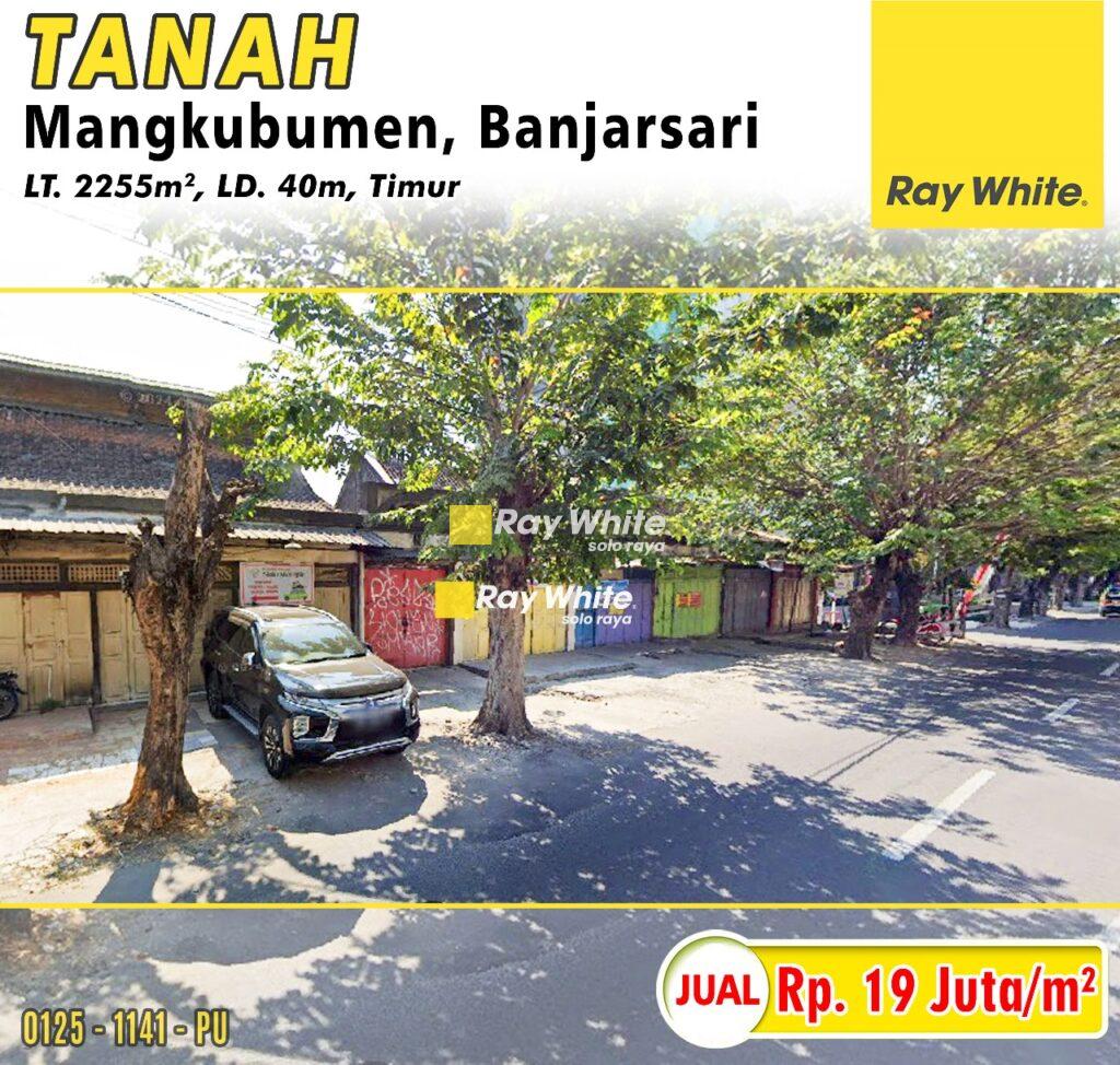 Dijual Tanah Strategis Tengah Kota Solo, Cocok dibangun Hotel di Mangkubumen