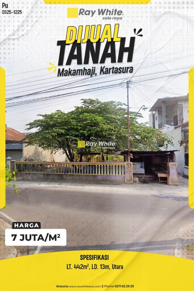 Dijual Tanah Siap Bangun Cocok dibangun Rumah di Makamhaji, Kartasura