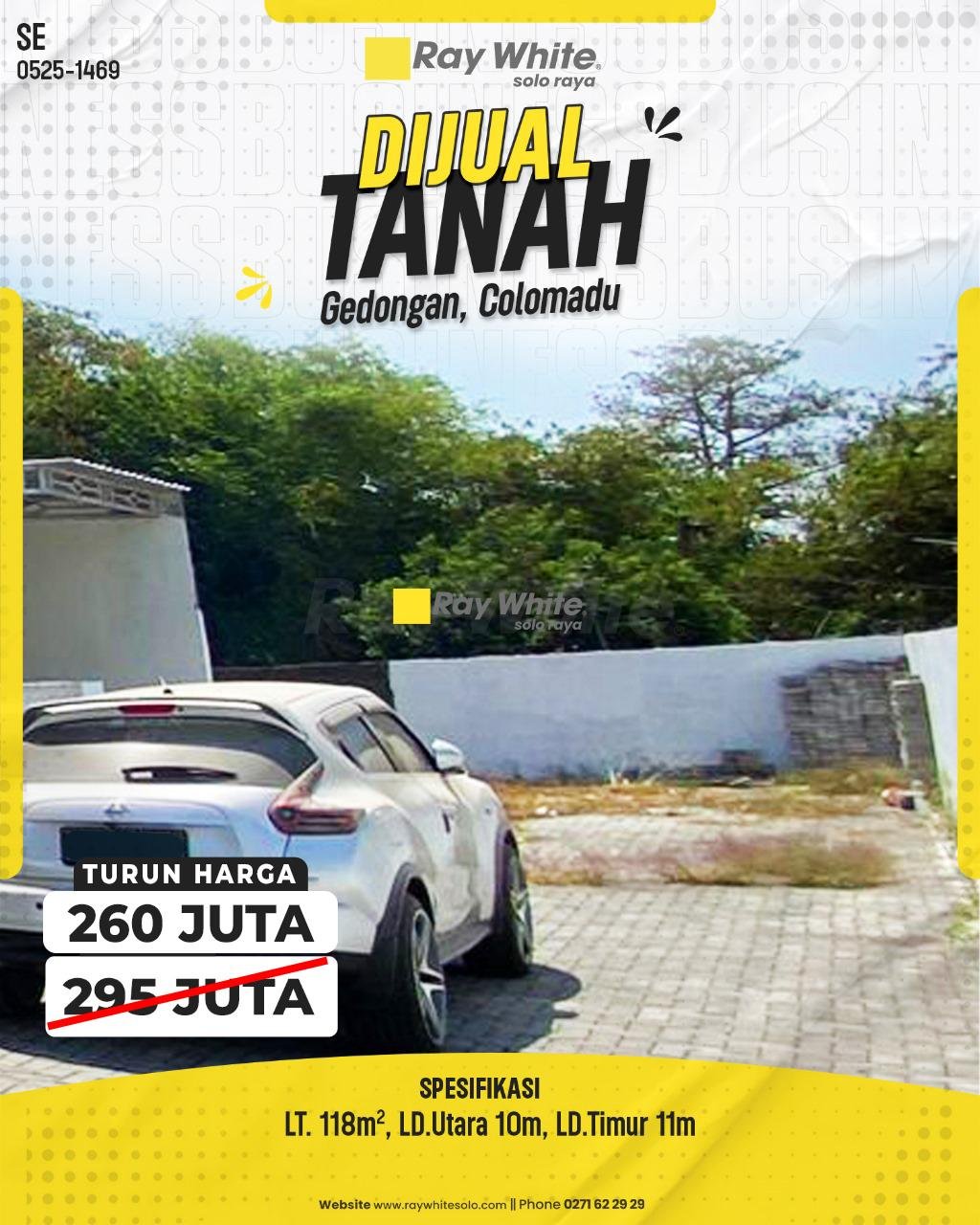 Tanah Kavling Hok Siap Bangun Gedongan Colomadu
