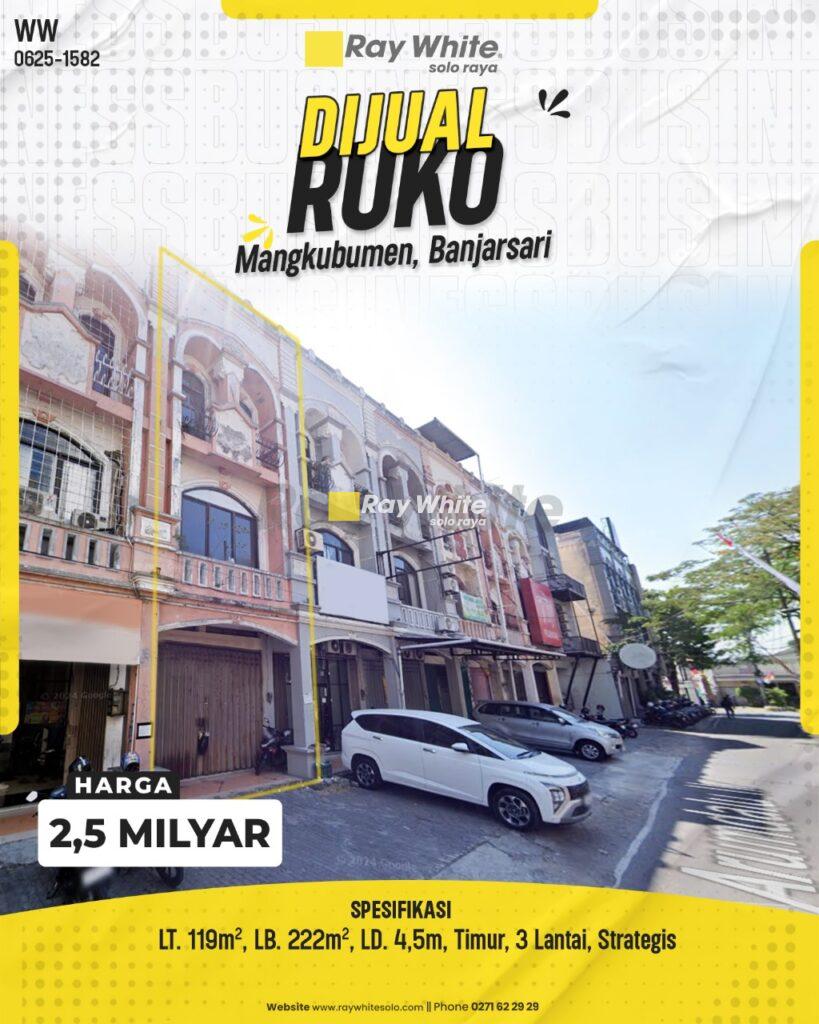 Ruko Paragon Ruko Yosodipuro, Mangkubumen, Banjarsari, Solo