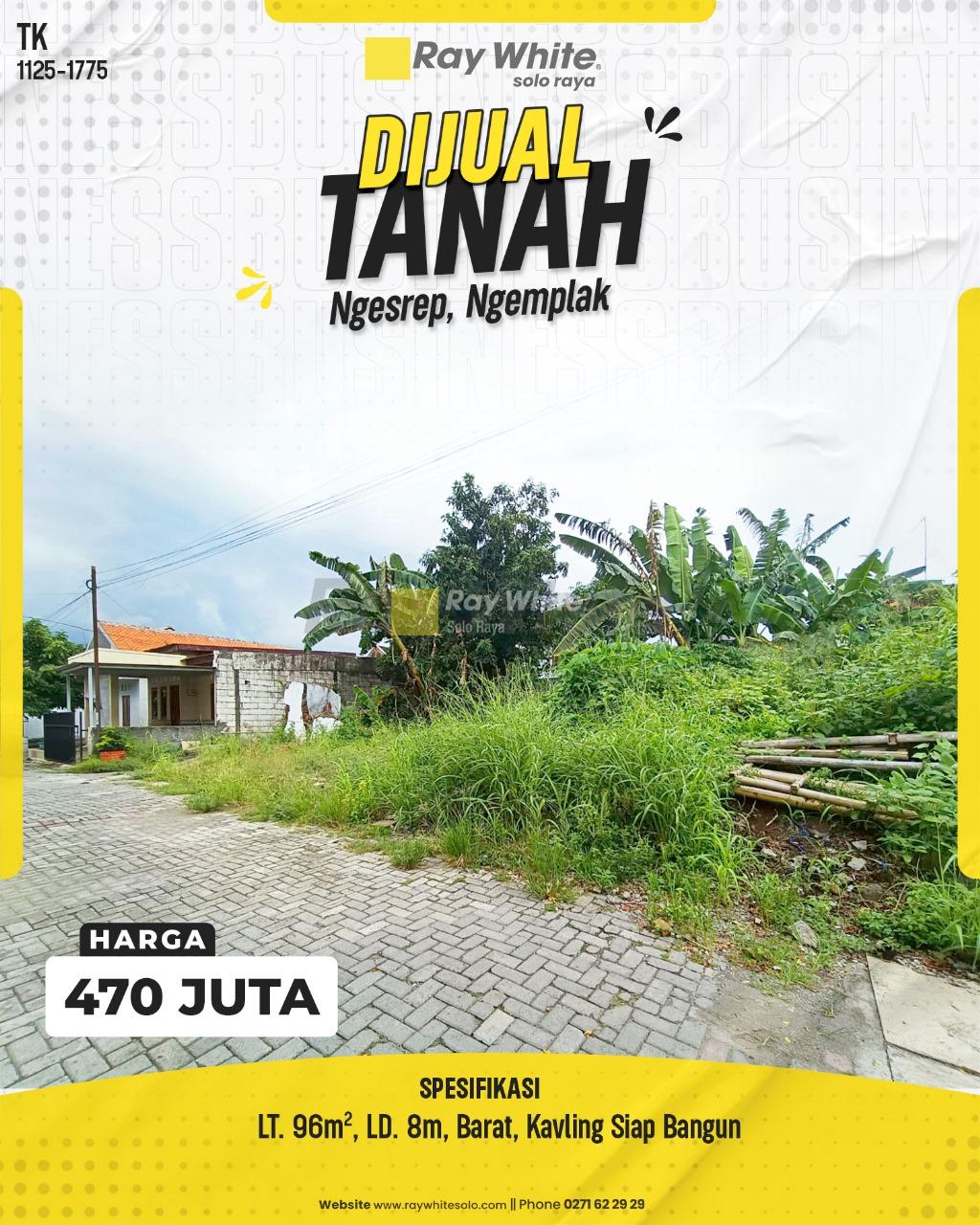 Tanah Kavling Siap Bangun di Perum Griya Langkung Asri, Ngesrep, Ngemplak (Dekat Bandara)