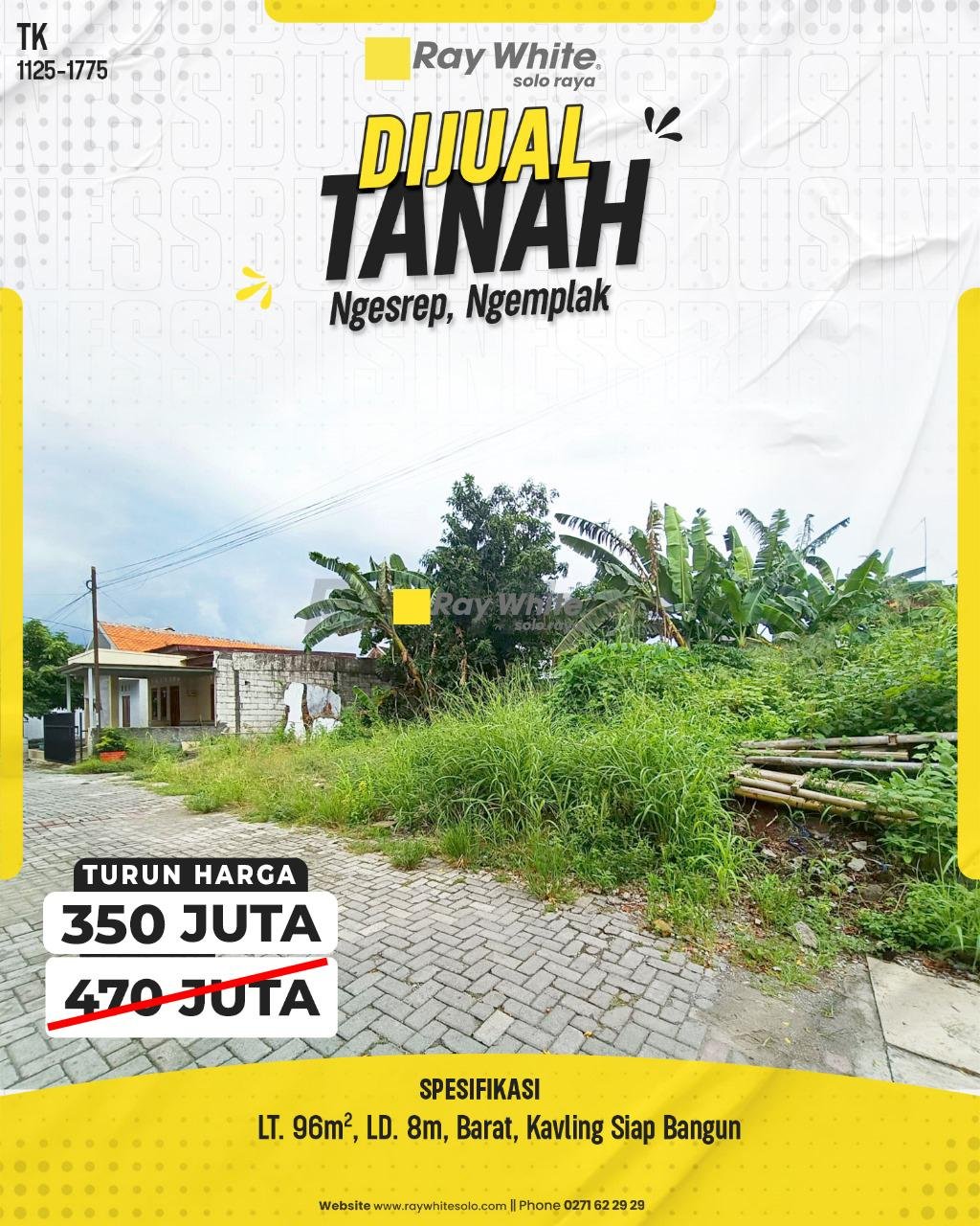Tanah Kavling Siap Bangun di Perum Griya Langkung Asri, Ngesrep, Ngemplak (Dekat Bandara)