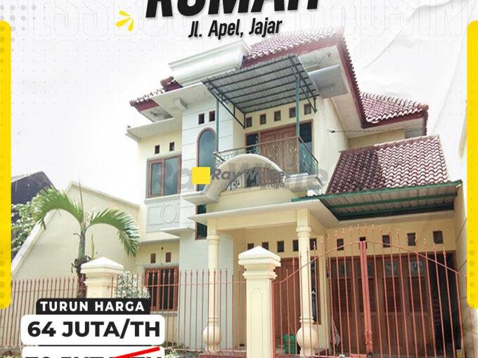 Rumah Sewa 2 Lantai Siap Huni, Lokasi Elit di Jl. Apel, Jajar, Laweyan, Surakarta