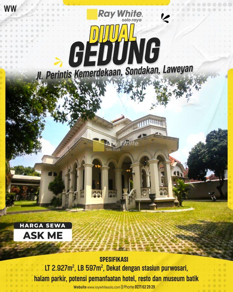 Mahakarya Arsitektur Kolonial: Gedung Heritage Megah di Jantung Batik Laweyan