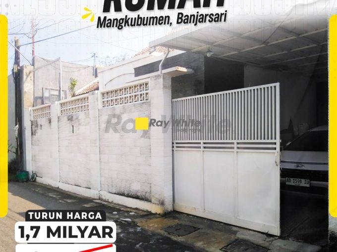 Rumah Eksklusif Mangkubumen Banjarsari, Lokasi “Ring 1” Tengah Kota Solo dengan Lebar Depan 12 Meter