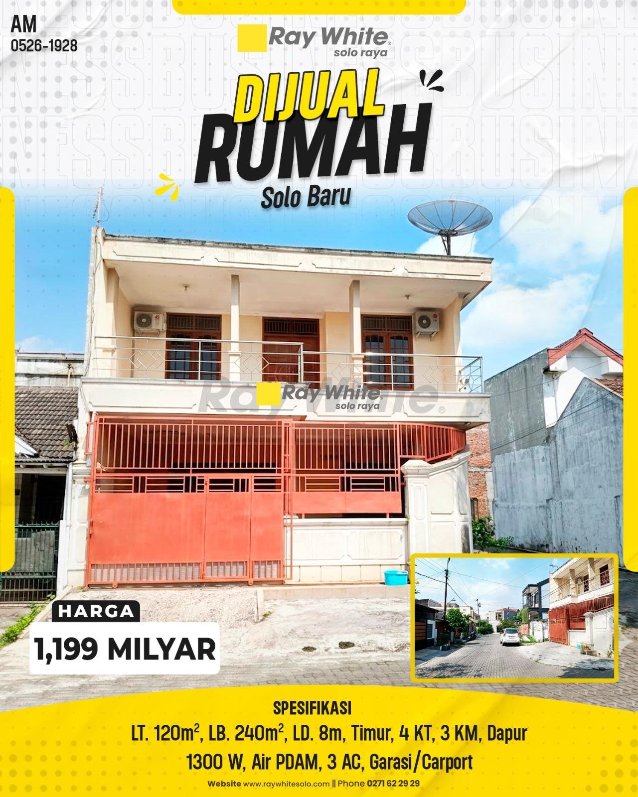 Dijual Rumah Modern Ready to Use di Kawasan Prestisius Solo Baru
