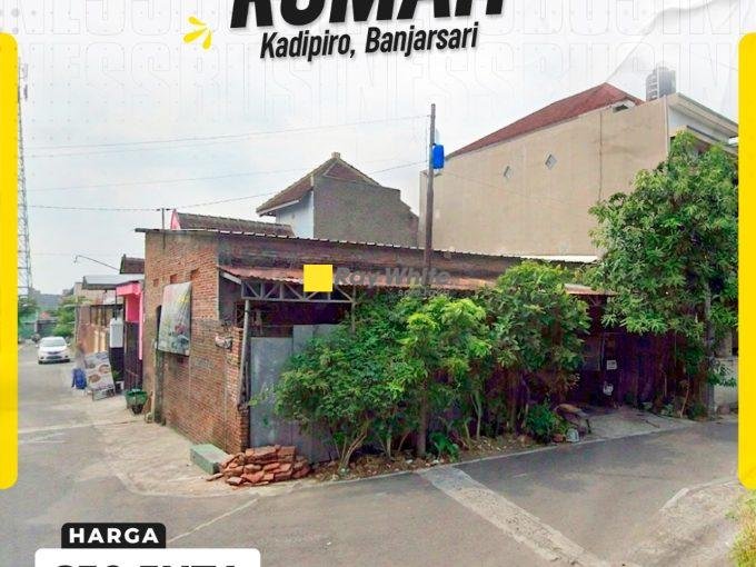 Dijual Rumah Strategis Akses Jalan Lebar Siap Huni di Jl Kerinci Sekip Kadipiro Banjarsari Surakarta