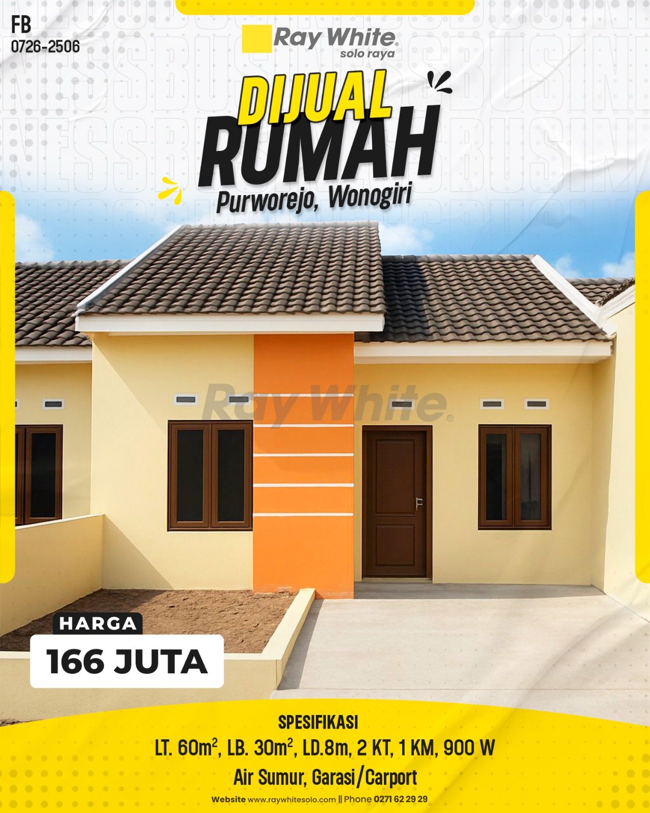 Rumah Minimalis Modern Siap Huni Harga Terjangkau di Purworejo Wonogiri