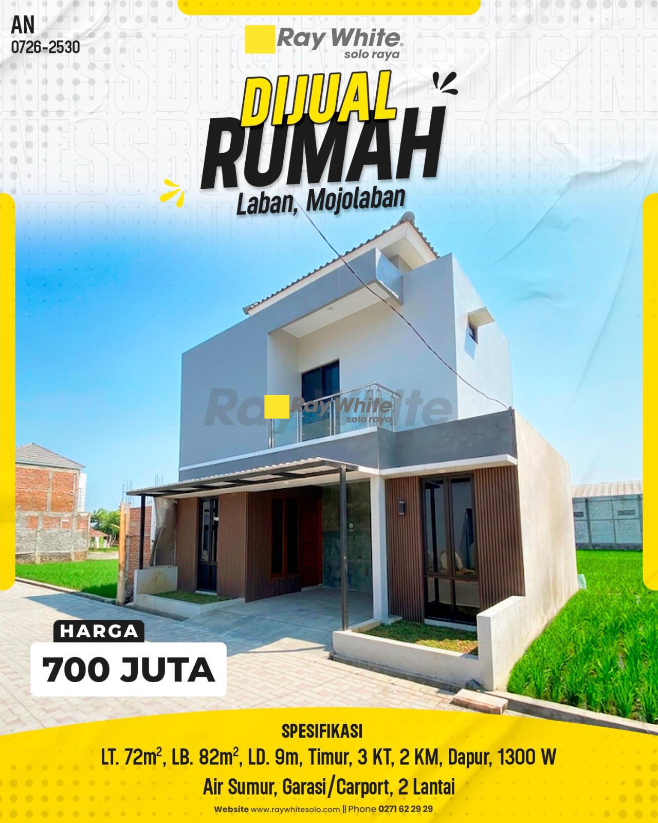 Rumah Minimalis Modern 2 Lantai Siap Huni Dalam Perumahan Zeline Laban Mojolaban Sukoharjo