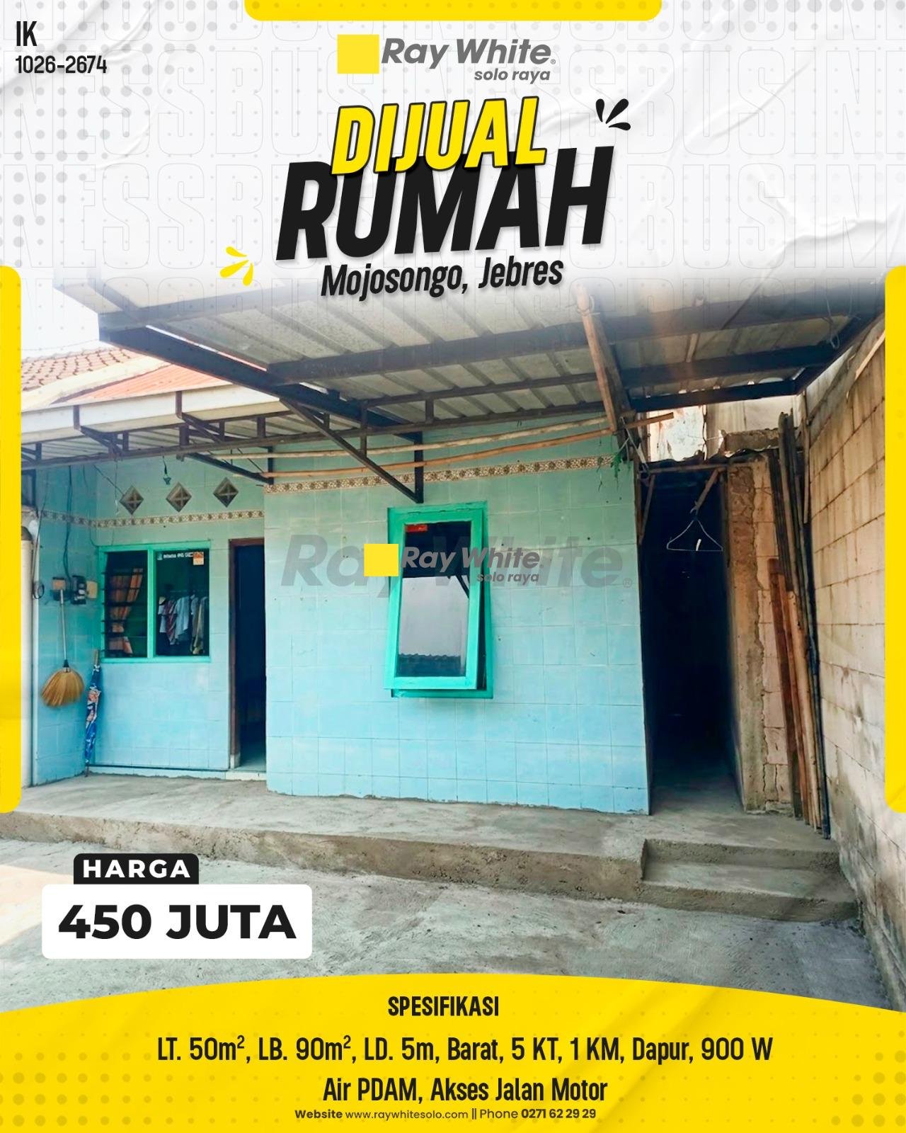Dijual Rumah Strategis di Mojosongo, Jebres